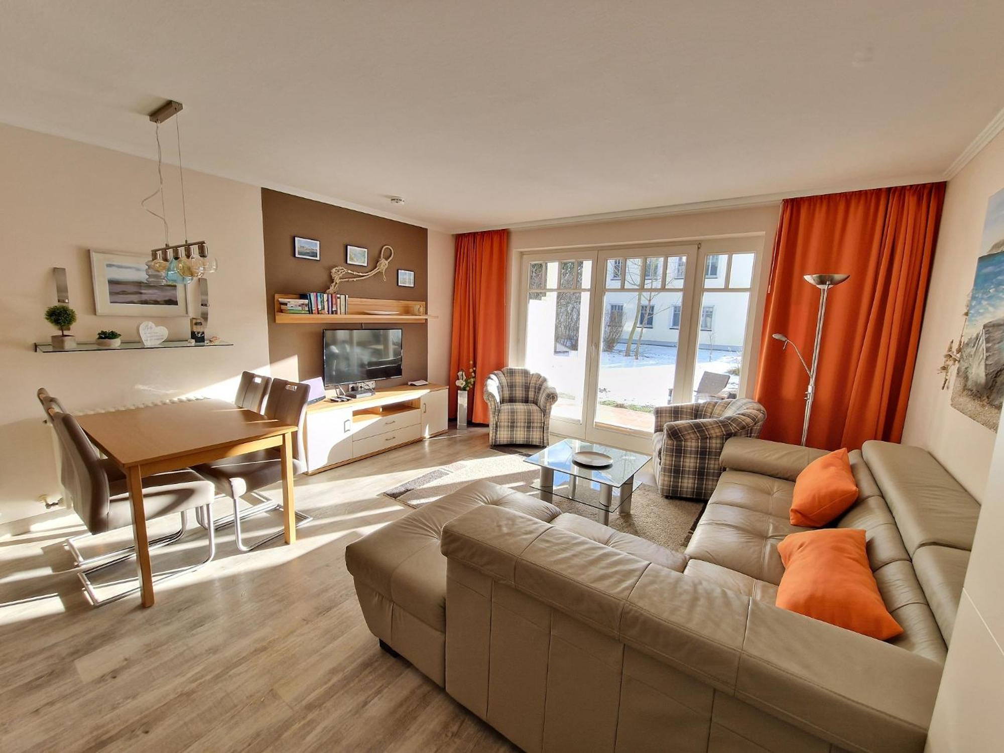 Duenenpark Binz - Komfort Ferienwohnung Mit 1 Schlafzimmer Und Terrasse Im Erdgeschoss 220 Exteriör bild